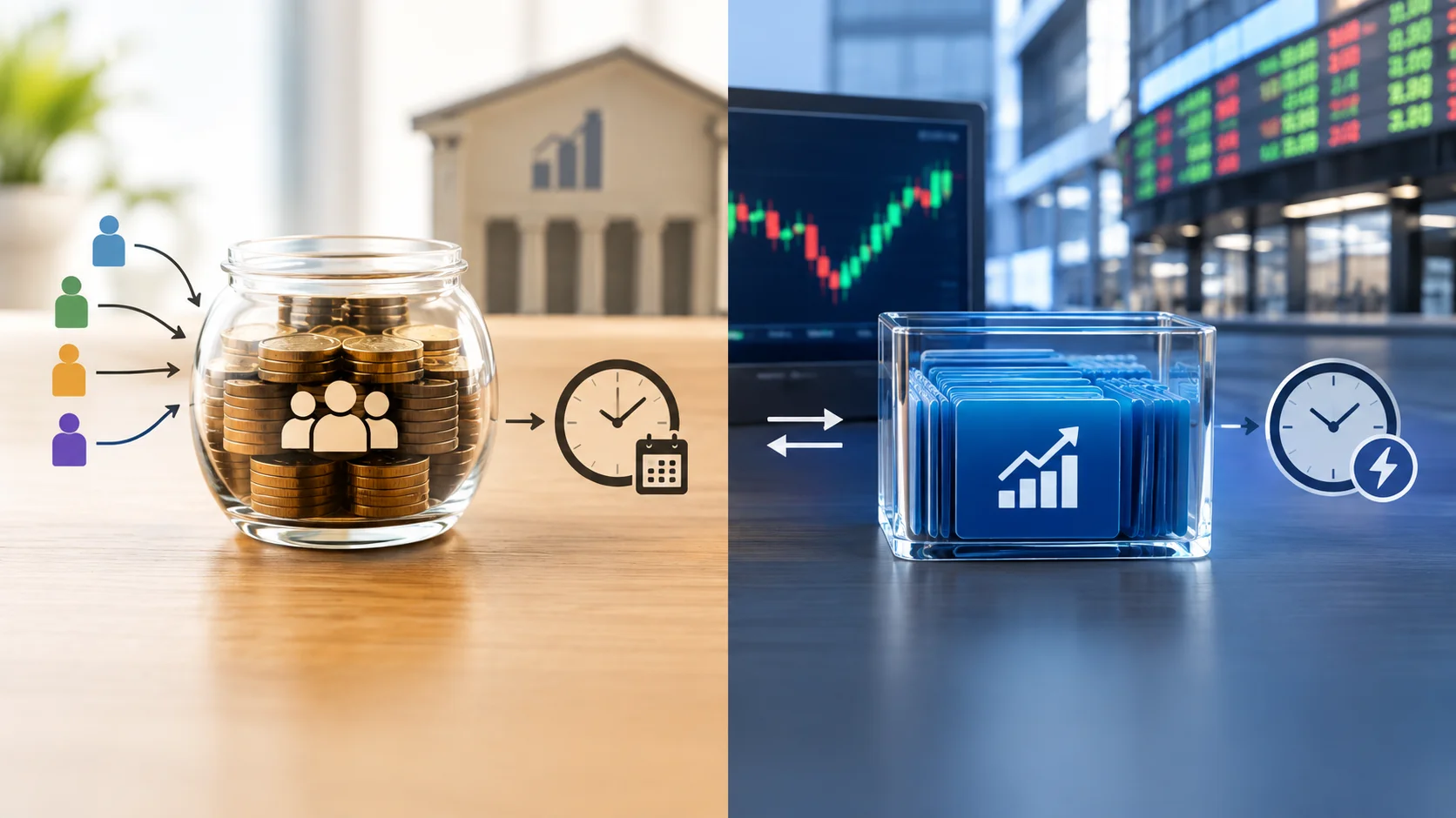 The Difference Between Open-Ended Mutual Funds and ETFs in Settlement